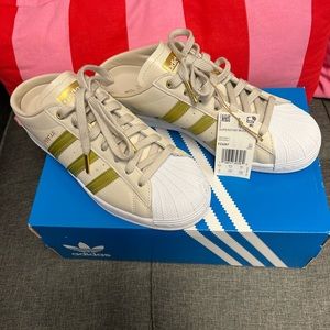 Adidas Superstar Mules Brand New